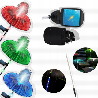 SOLÁRNA ZÁHRADNÁ LAMPA JEDDUS RGB | LED - SADA 2 KS